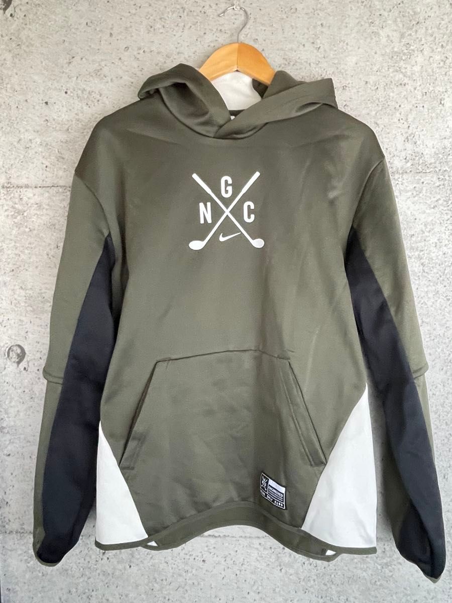 耐克 高尔夫球杆 男士高尔夫连帽衫 Nike Golf 高尔夫 男士高尔夫连帽衫 XL码 卡其色