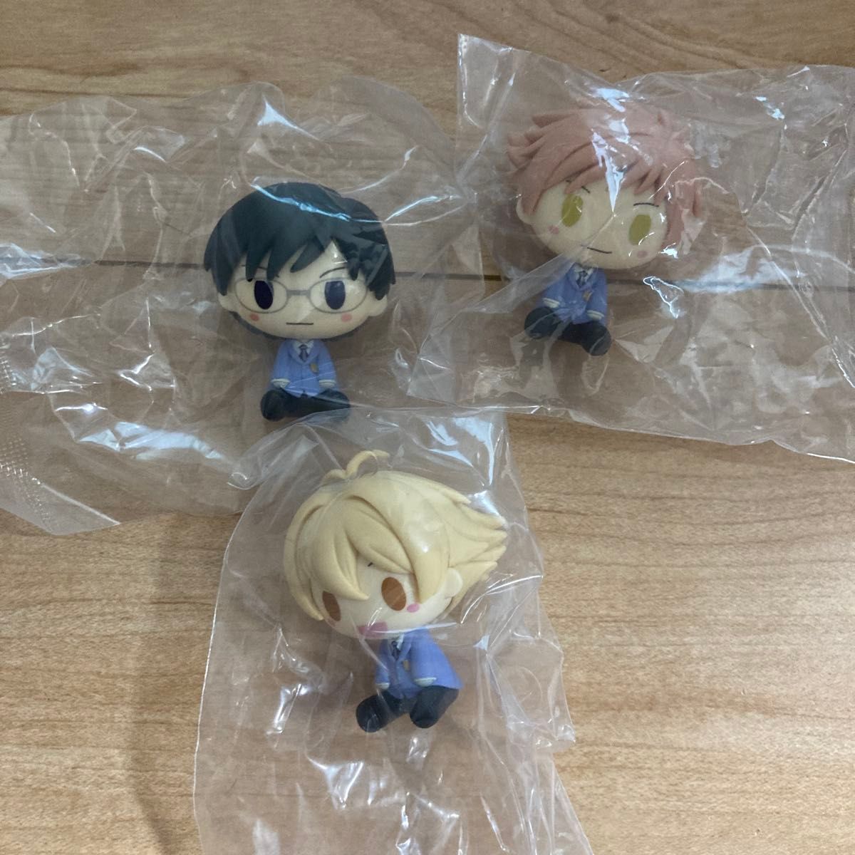 Ichiban Kuji Ouran High School Host Club Prize D Choko N'ko Figure Set of 3