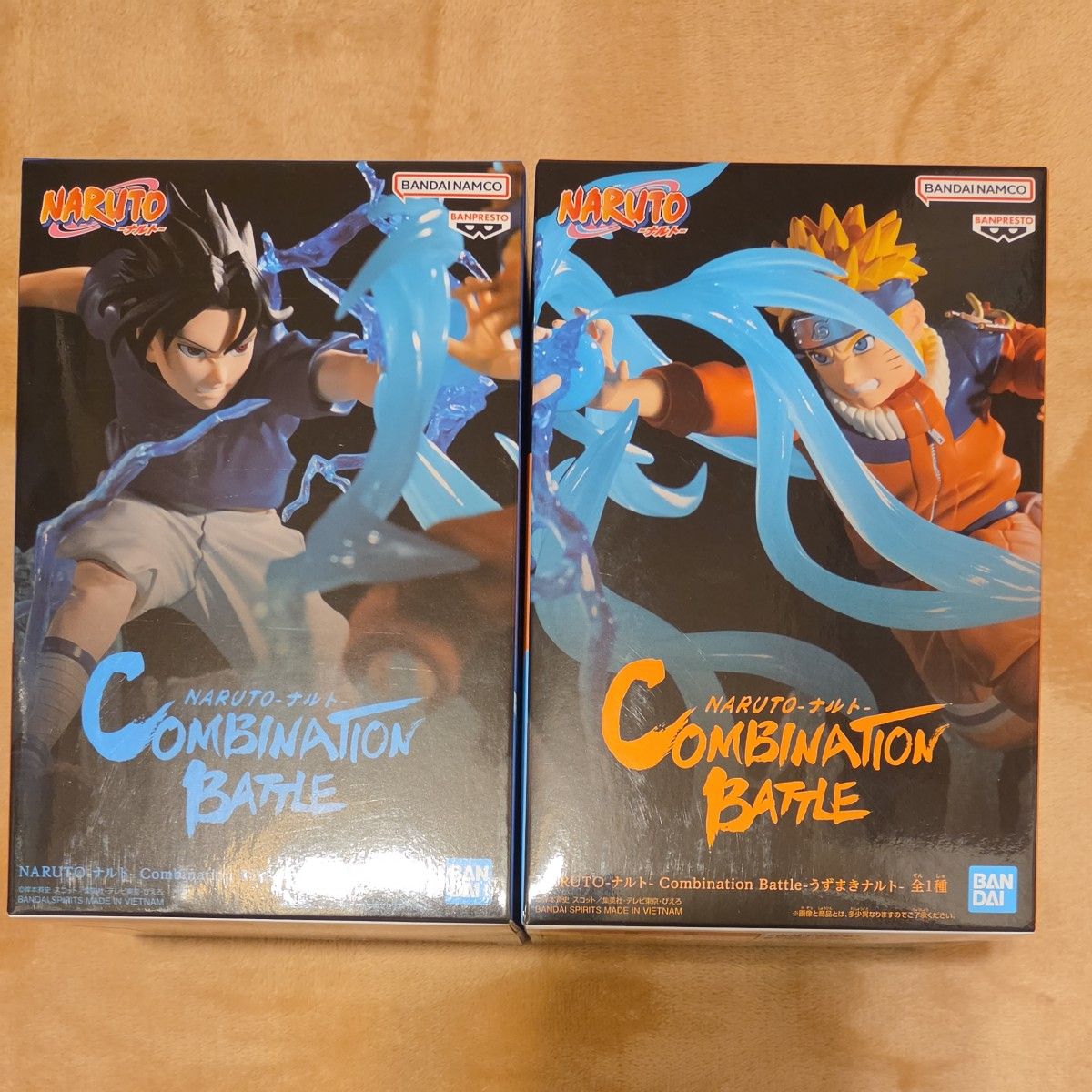 NARUTO Combination Battle うずまきナルト うちはサスケ フィギュア 2種セット
