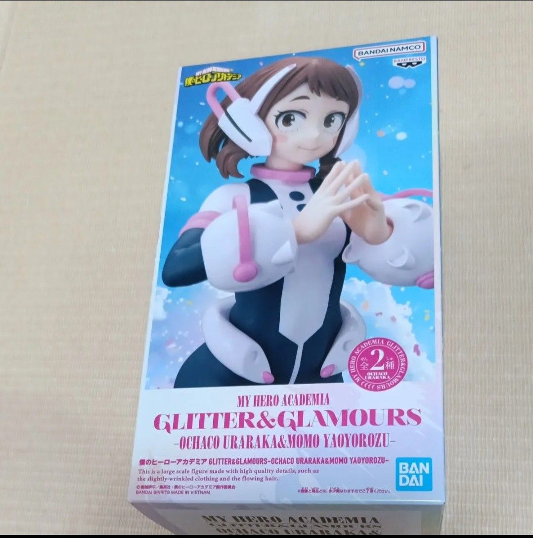 全新 我的英雄学院 丽日御茶子 手办 OCHACO GLITTER GLAMOURS