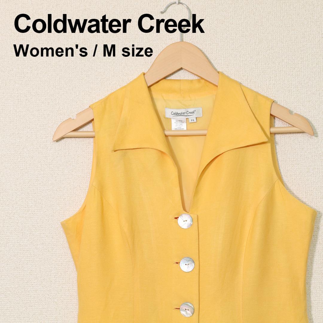Coldwater Creek 无袖连衣裙 P8 黄色