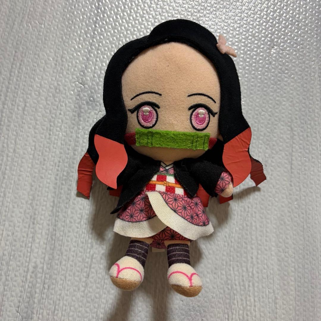 鬼灭之刃 祢豆子 chibi毛绒玩具 chibi玩偶 官方 祢豆子