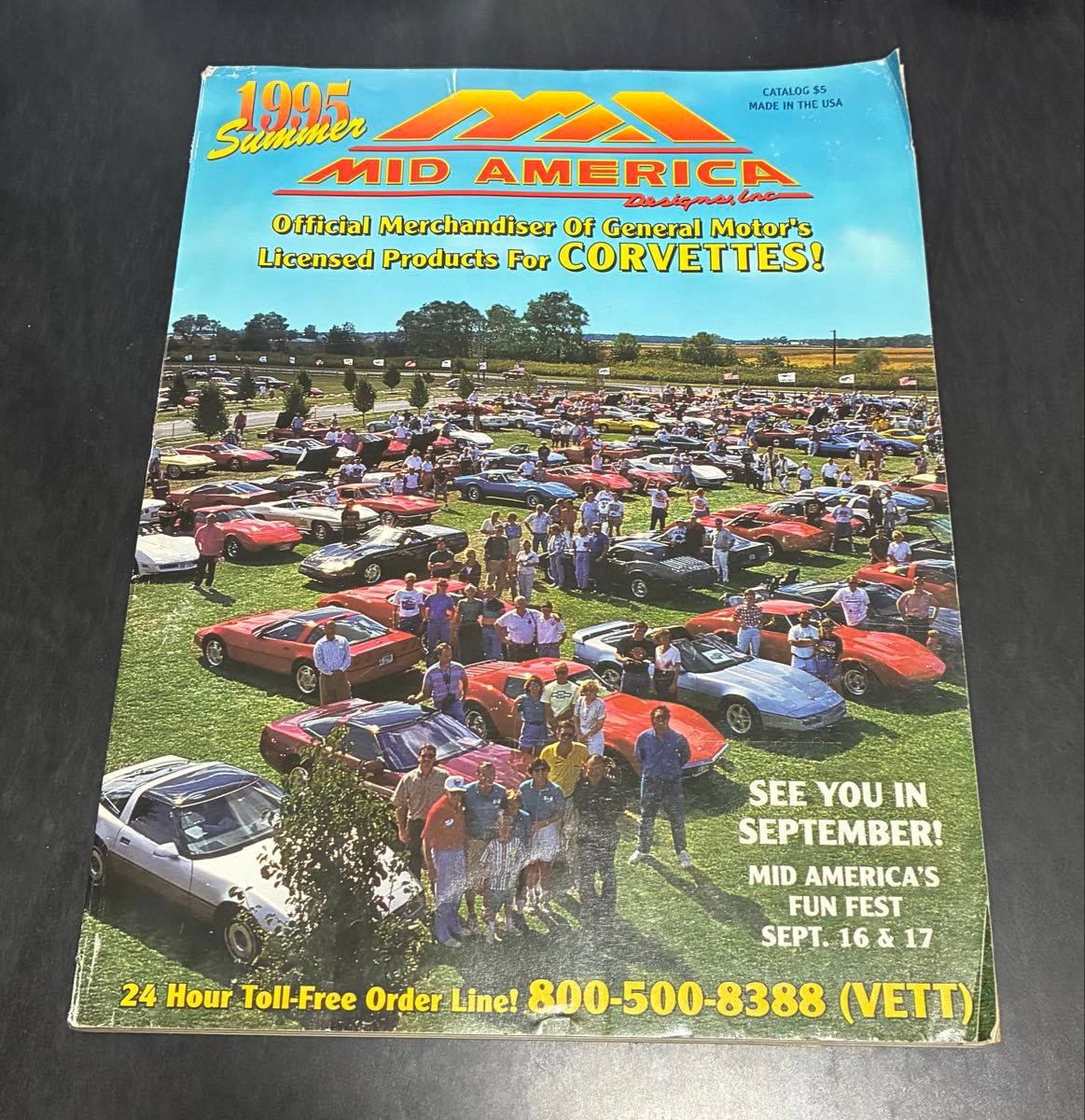 1995年时Summer Mid America Designs 科尔维特目录 美国车 网购杂志 英文书