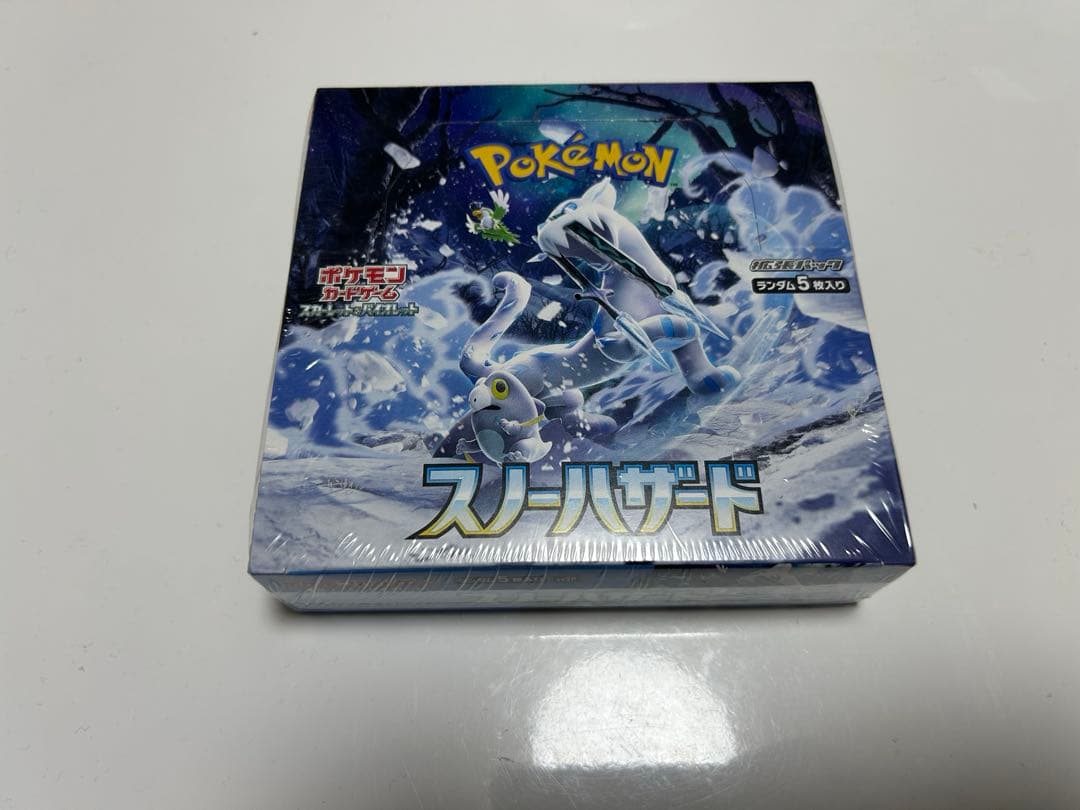 Pokémon Card Game Snow Hazard Unopened Box