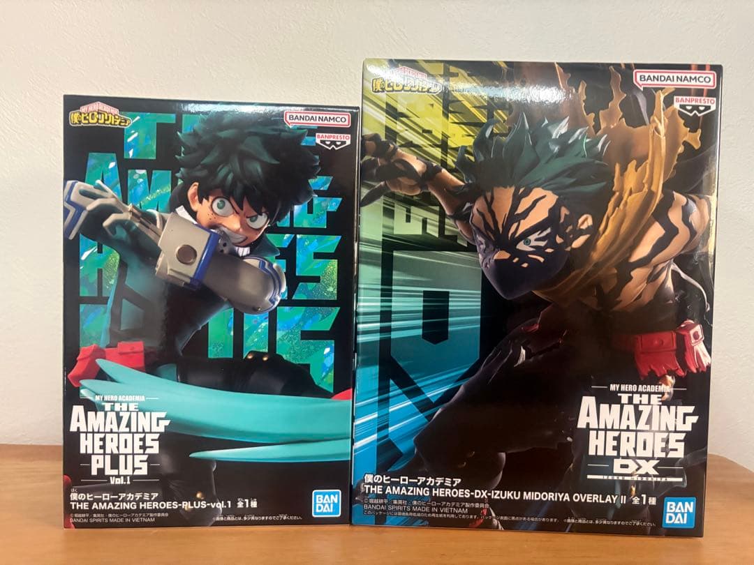 【New Unopened 2 Items】My Hero Academia Hero Academia Figure Izuku Midoriya & Deku
