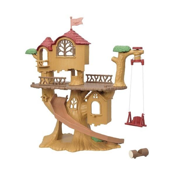 Sylvanian Family Ko-61 Forest Pounding Tree House Toys Children Children Girls Doll Playing House 3 Year Old