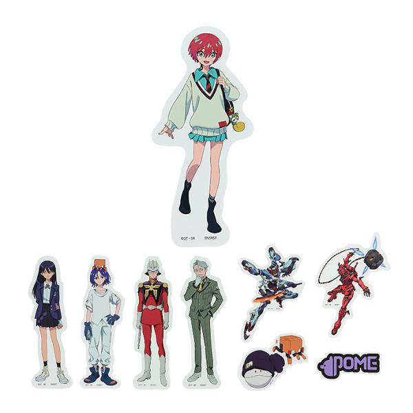Mobile Suit Gundam GQuuuuuuX Sticker Set, 9 Designs [M Mail Size 1/100]