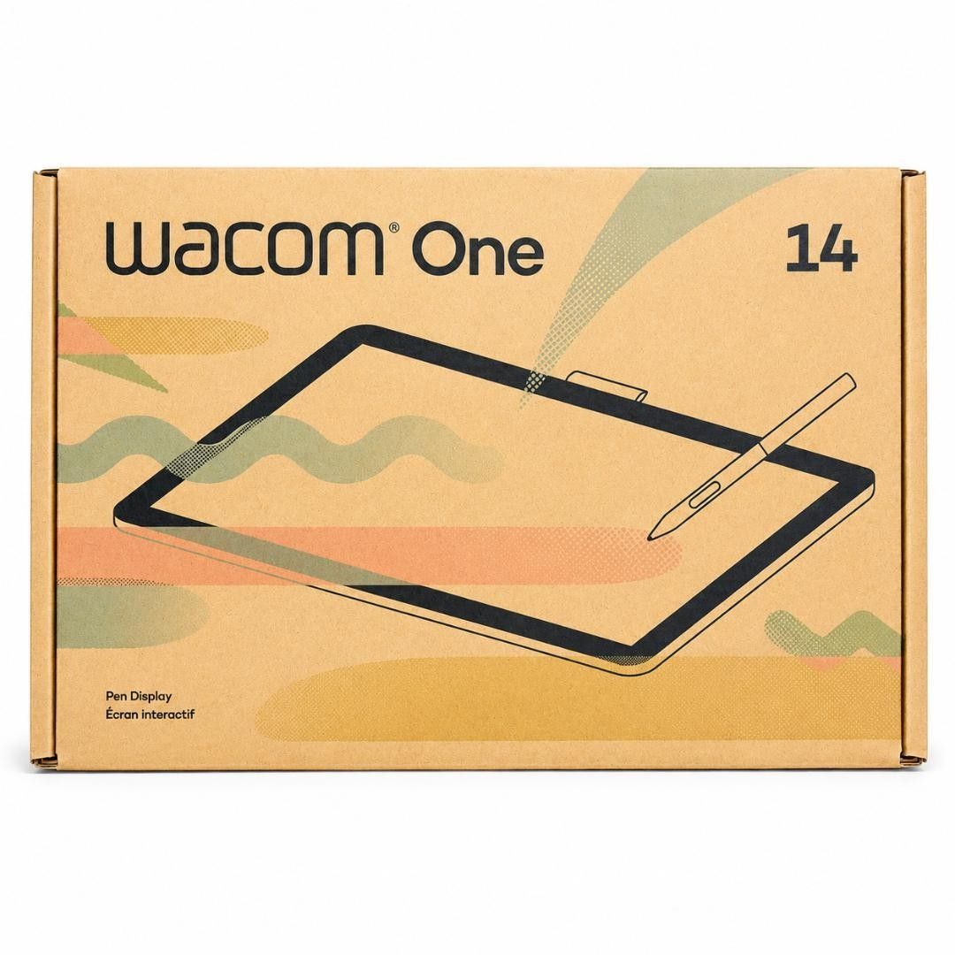 《新品未开封》Wacom One 14液晶平板液标签