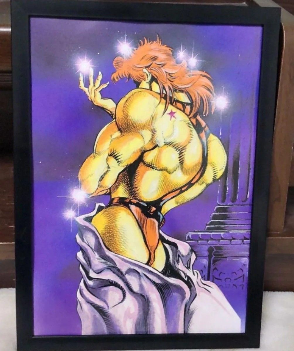 【307】jojo的奇妙冒险3部迪奥 (Dio)& 花京院 · 波尔纳列夫等【A4 · 双面海报 · 额1张附带】