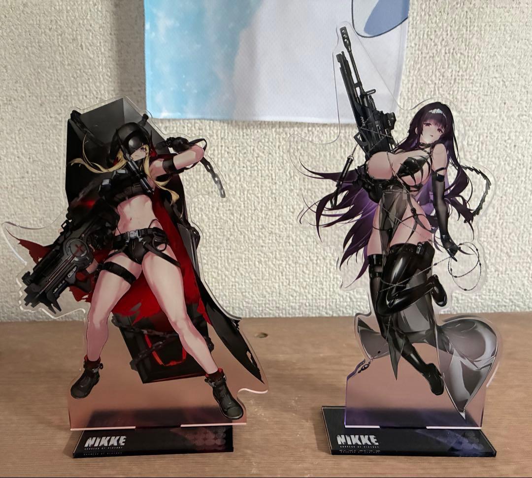 NIKKE Grave & Mihara Big Acrylic Stand TGS2025 Unboxing