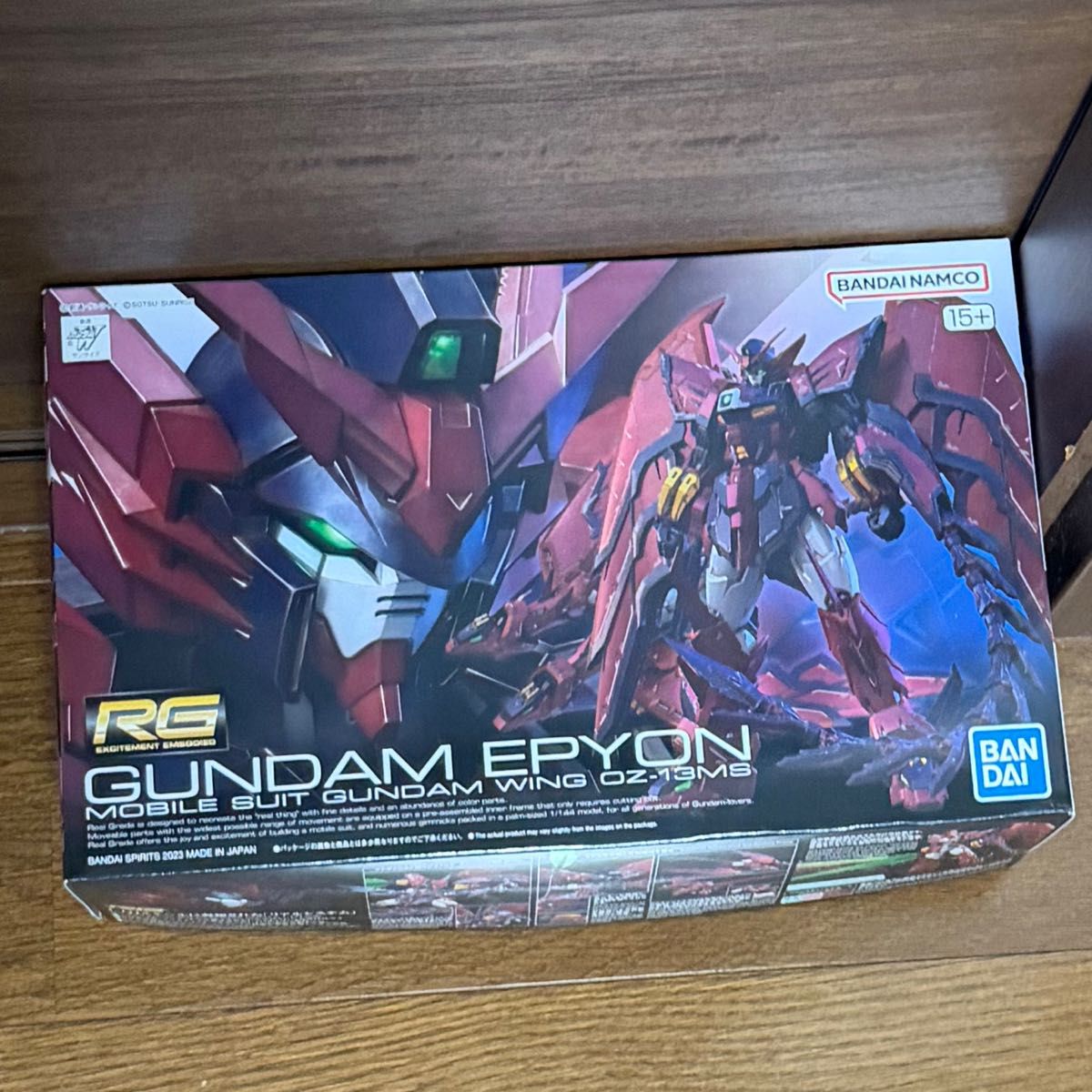 BANDAI RG 1/144 Gundam Epion OZ-13MS New Mobile War Gundam W
