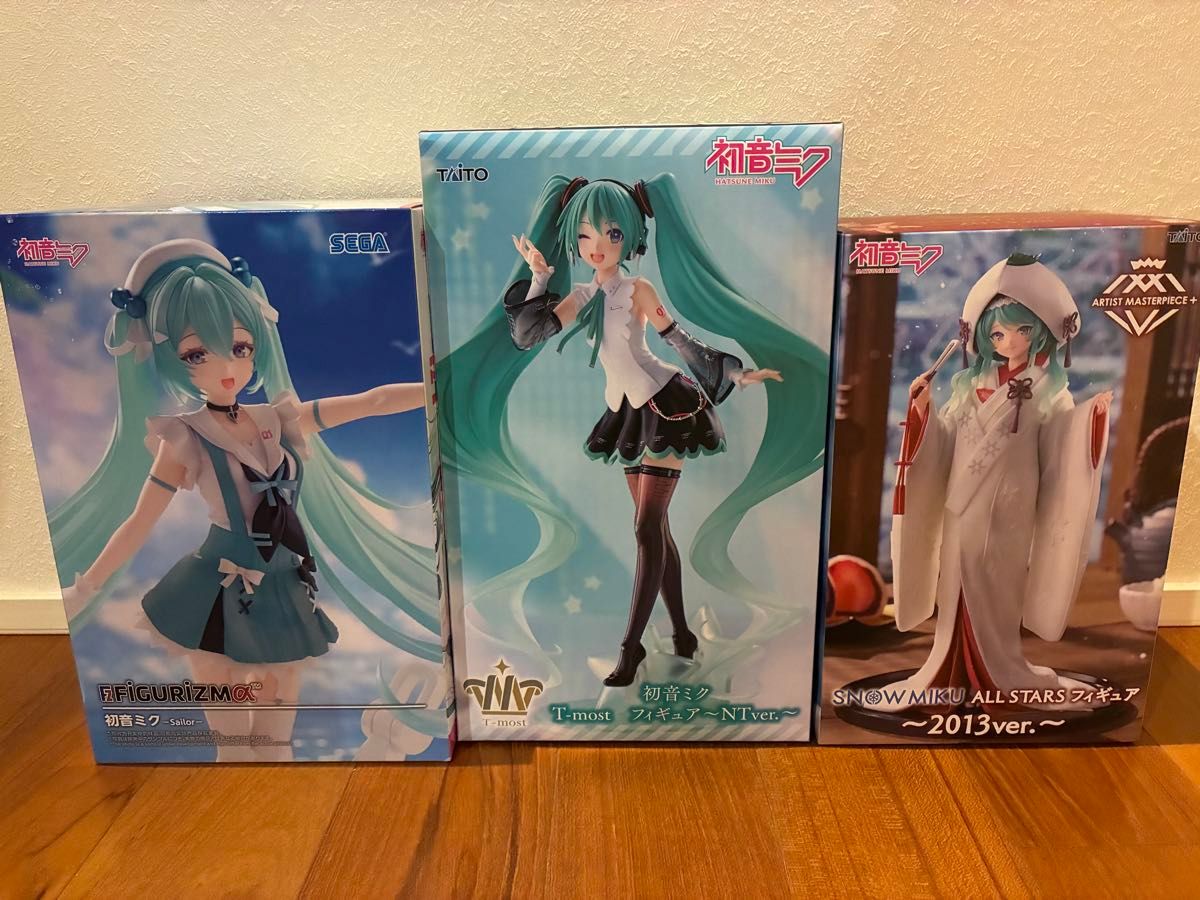 初音未来 手办 3体套装 FIGURIZMα NT版 SNOW MIKU 2013