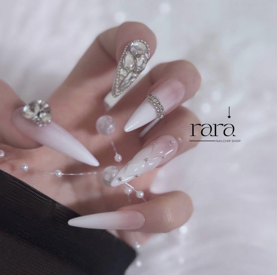 One-phone nail tips | Churun | Long | Gal | Baby Boom