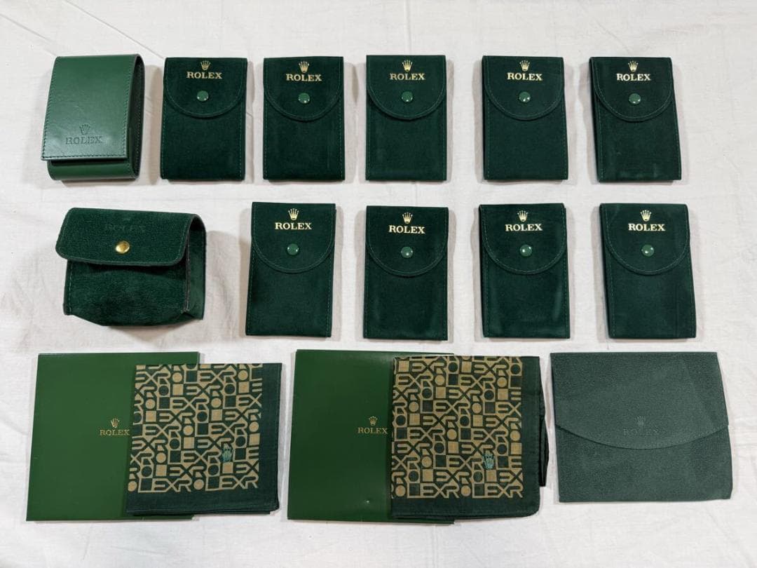 【真货未使用】ROLEX劳力士表壳手帕等16件套装