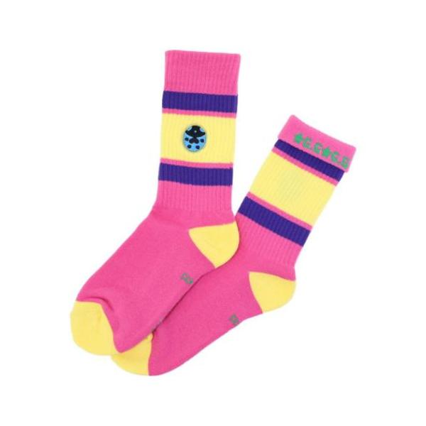Embroidered Line Socks JoJo's Bizarre Adventure: Golden Wind Women's Socks Shonen Jump Bandai Giorno Giovanna Buy Now