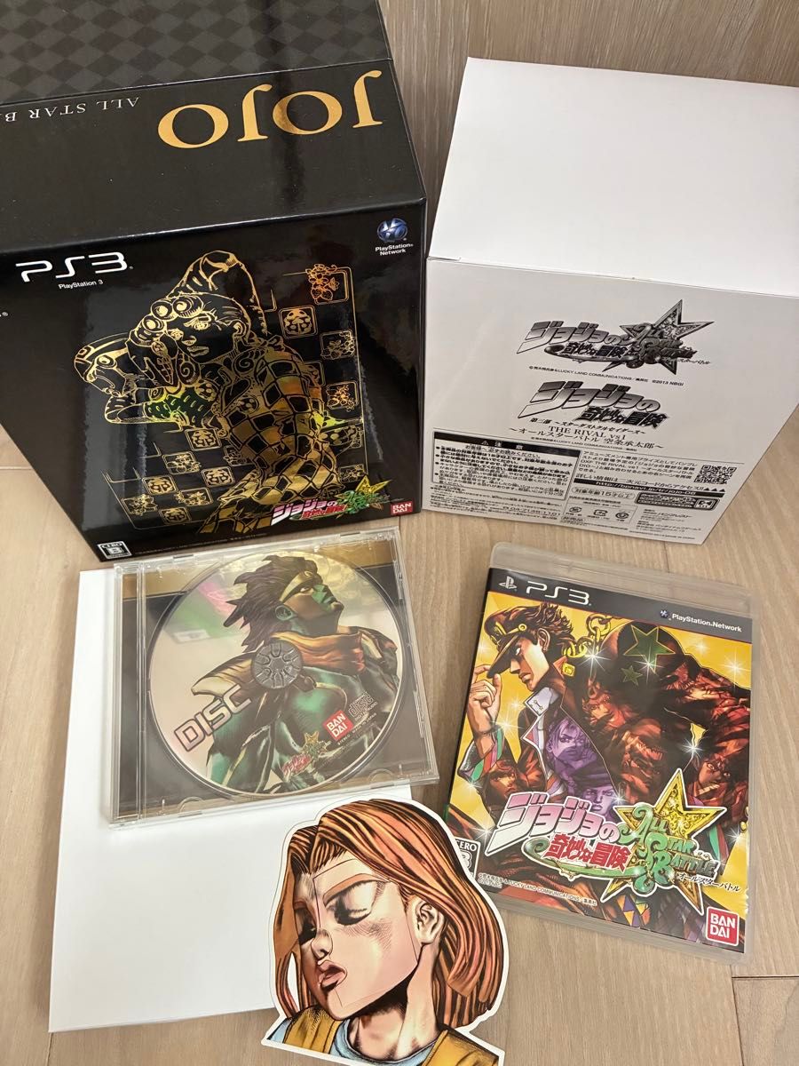 JoJo's Bizarre Adventure: All-Star Battle Limited Edition PS3 JOJO Golden Experience BOX PlayStation