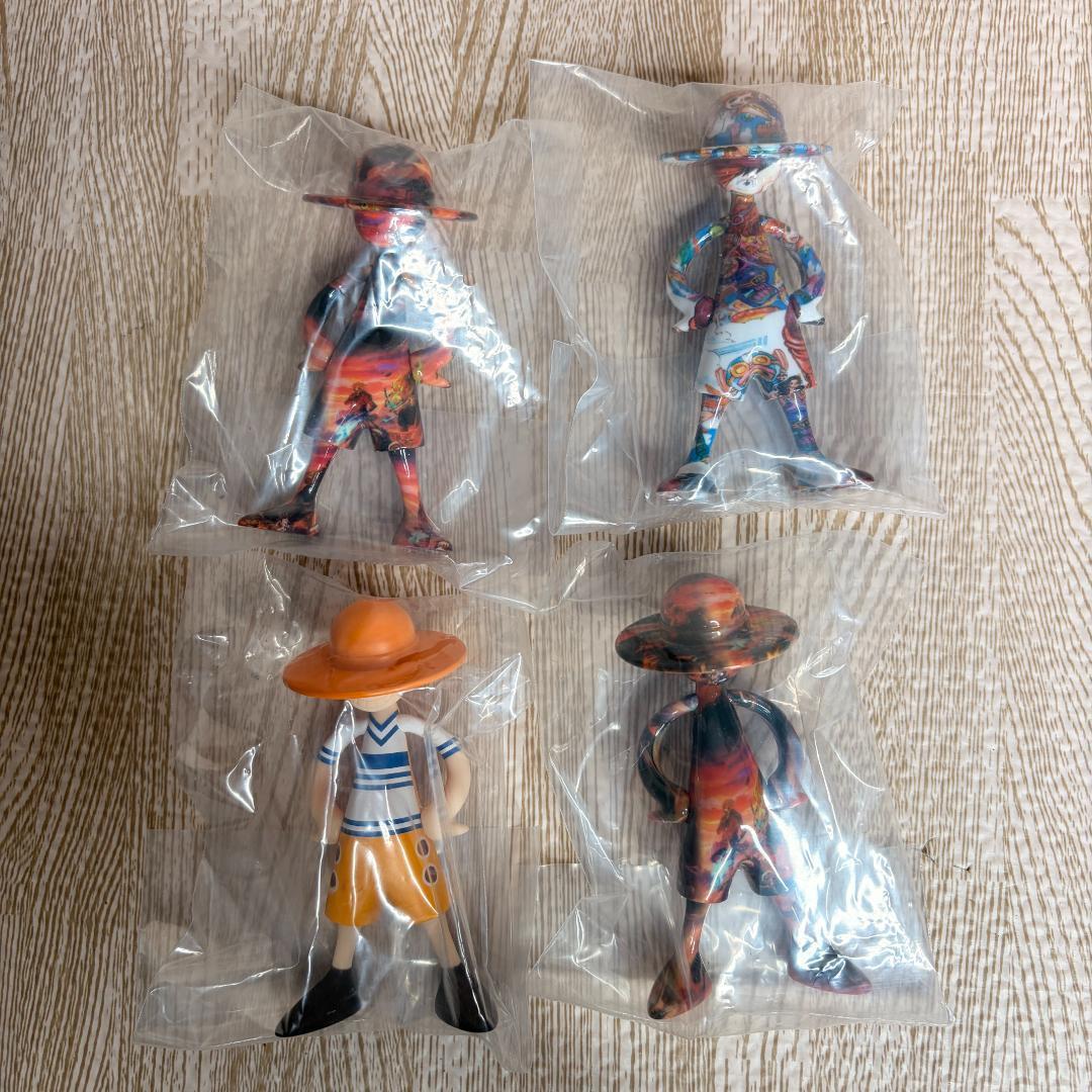 ONE PIECE Luffy's Adventure Memories Vol.1 4-Piece Set Goods