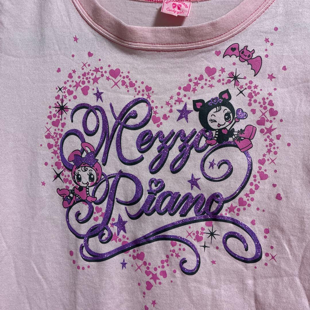 平成复古贝里酱☆mezzo piano ☆ T恤 粉色150厘米