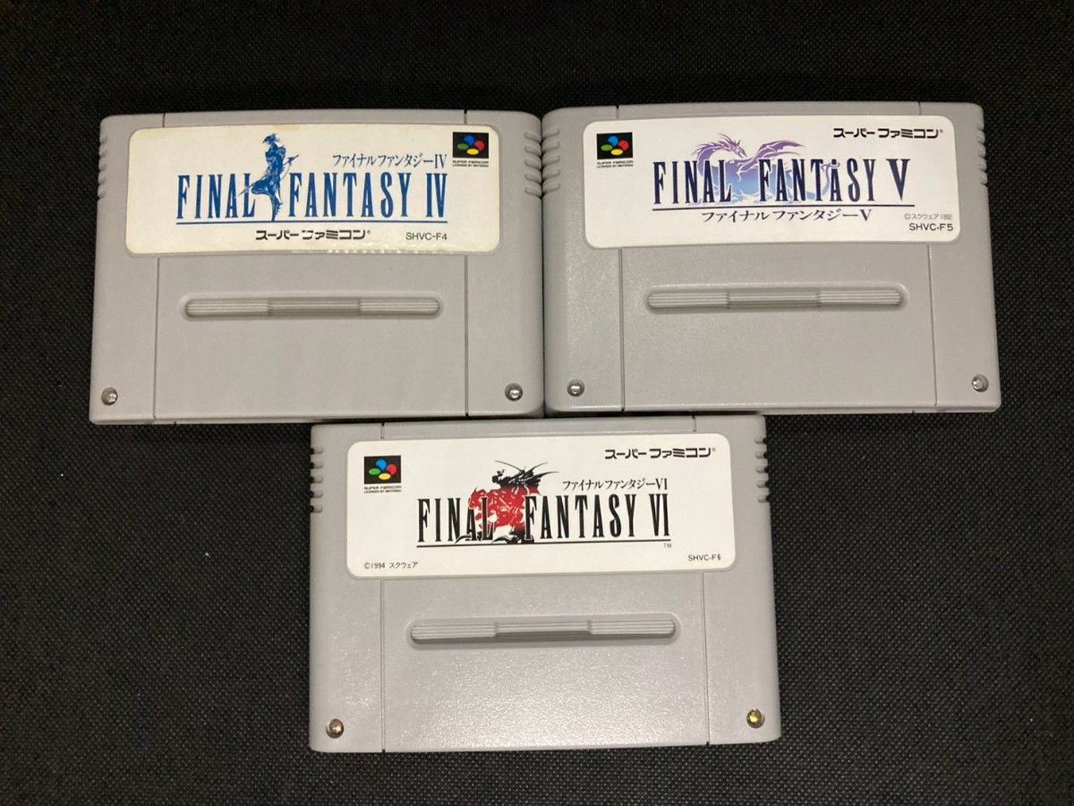 SFC 最终幻想 4 5 6 超级任天堂 超任