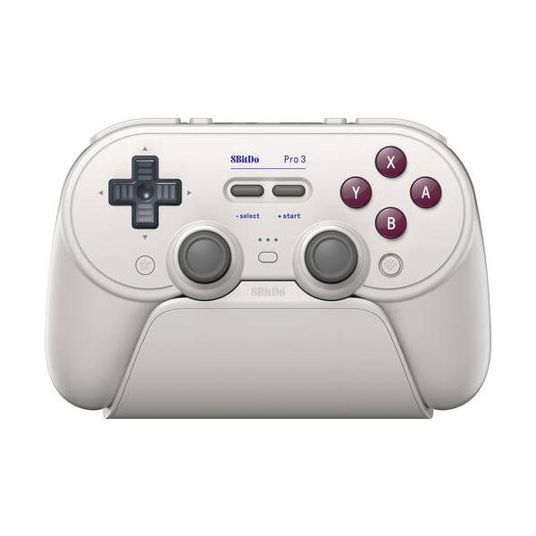 8BitDo Pro 3 蓝牙经典版 有线/USB无线/蓝牙兼容 游戏手柄 Win/Steam/Android/Apple/Switch