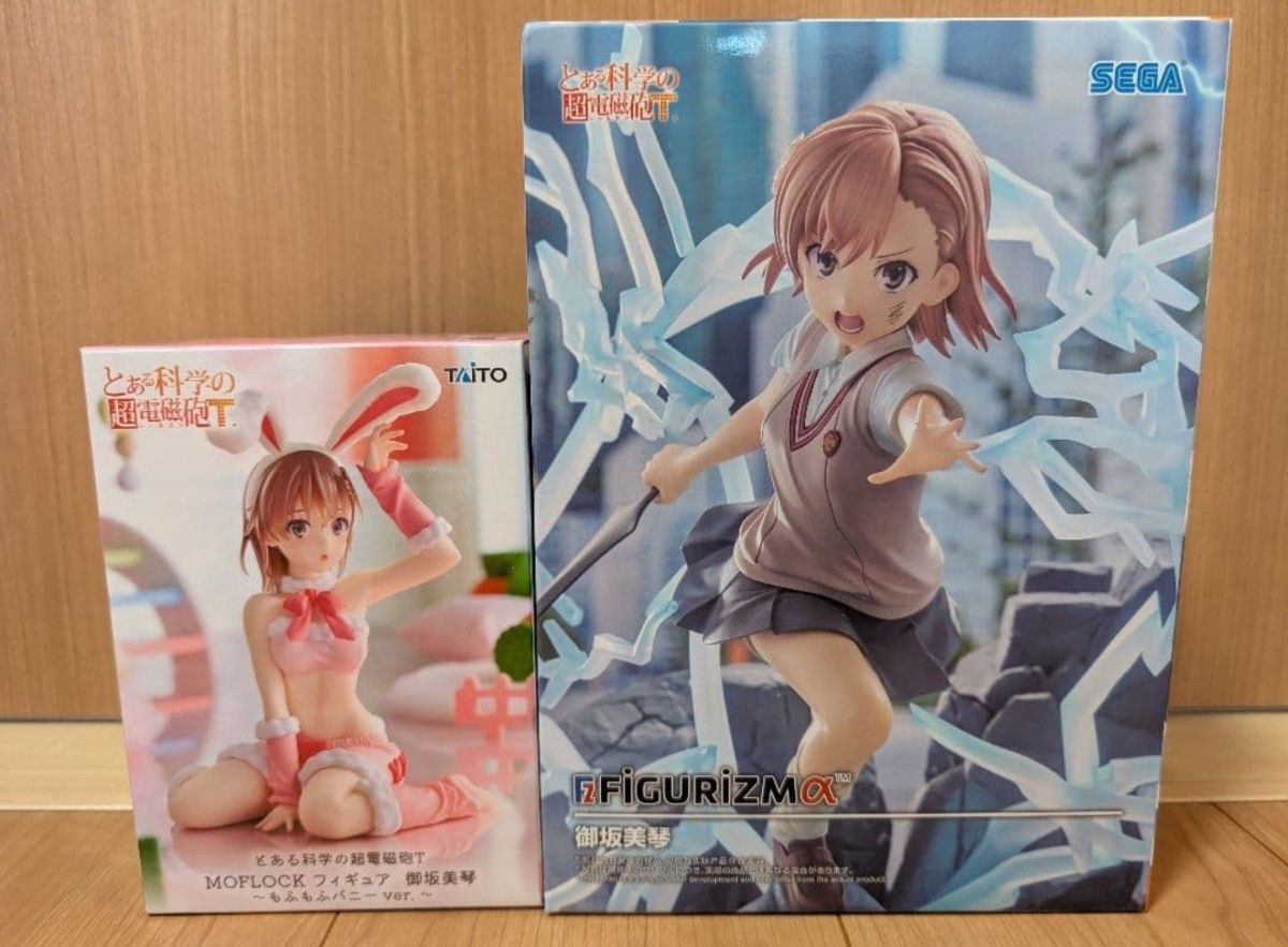 某科学的超电磁炮T 手办 2种套装 御坂美琴 FIGURIZMα MOFLOCK