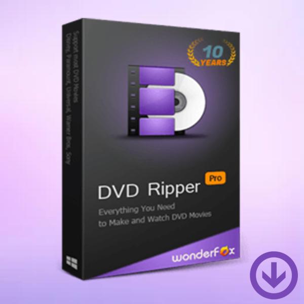 WonderFox DVD Ripper Pro【下载版】支持Windows / 5分钟内将DVD转换为视频格式