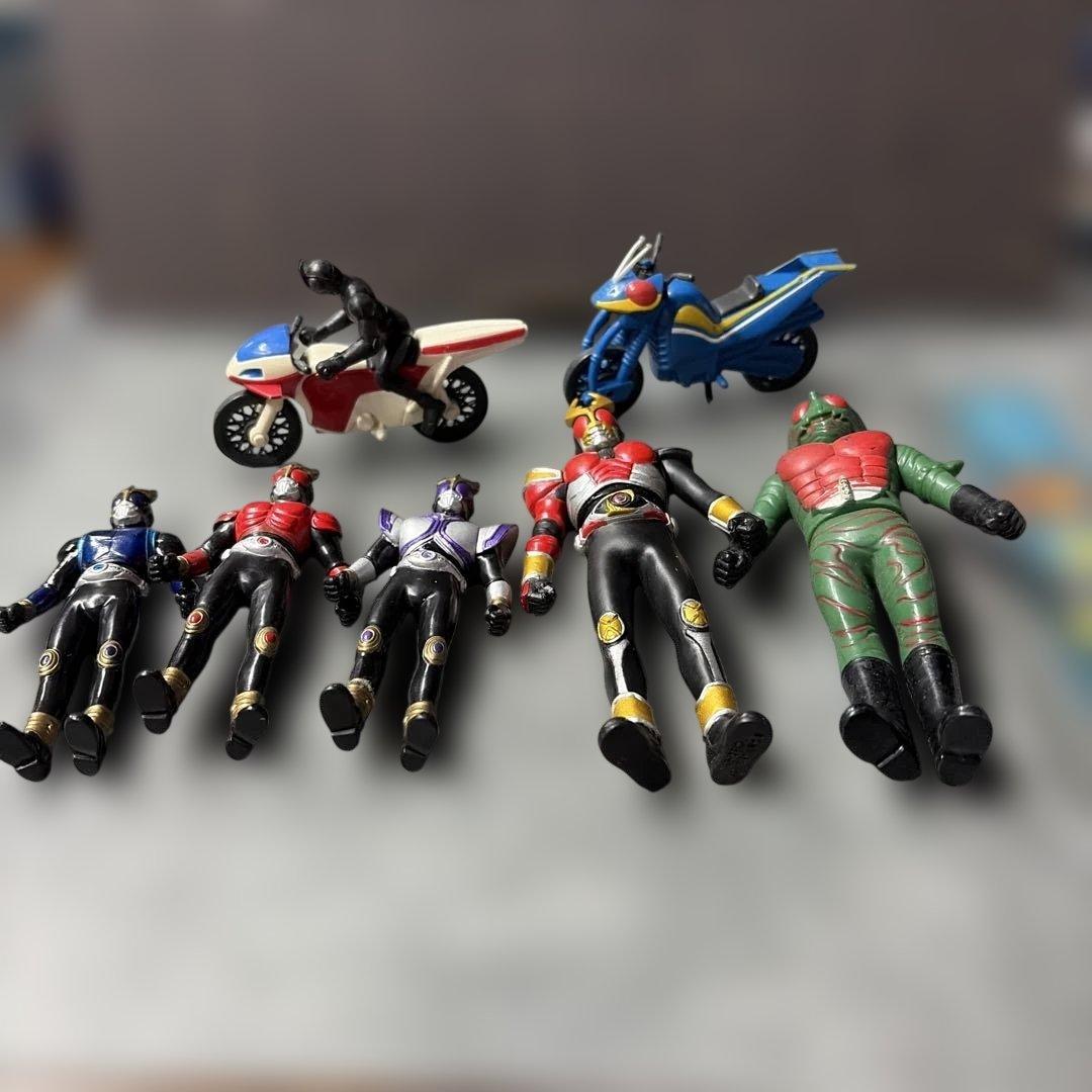 Kamen Rider Soft Vinyl Figure Complete Set