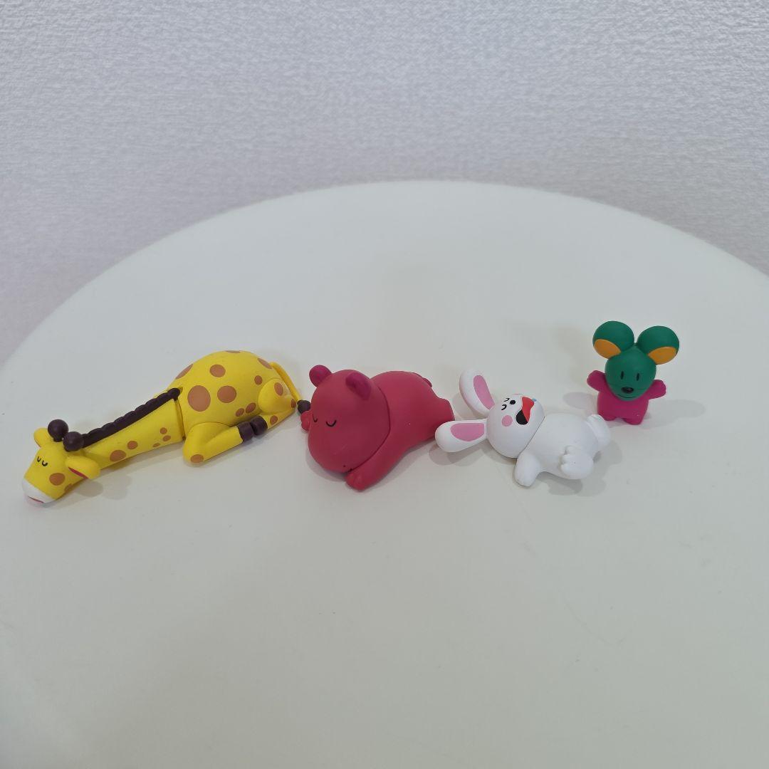 Tabekko Dōbutsu Capsule Toy 4-Type Set Gachagacha