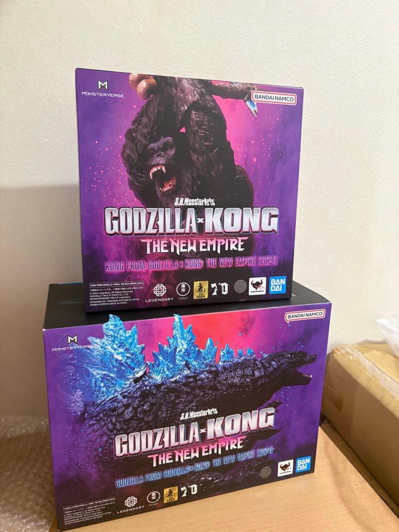S.H.MonsterArts Godzilla Kong 2024 King Kong 5503