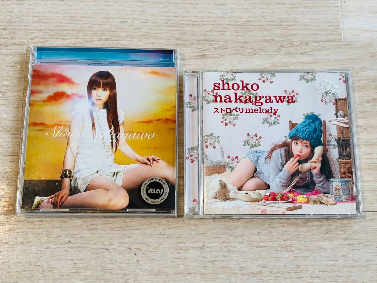 中川翔子のCD2枚セット (バラ売り可能) ストロベリmelody 空色デイズ