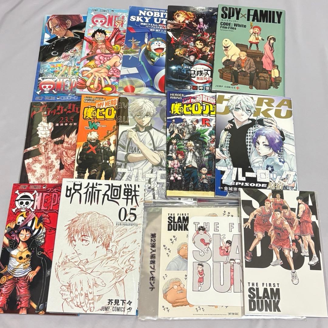 动漫、电影周边等汇总：海贼王、我的英雄学院、蓝色监狱、灌篮高手