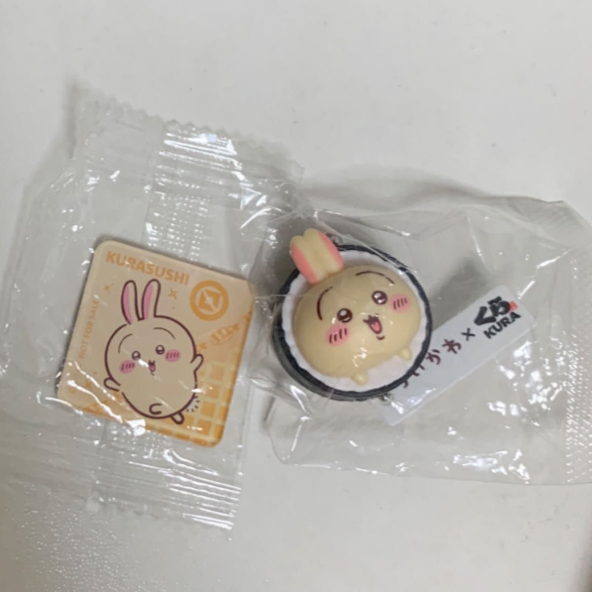 吉伊卡哇 藏寿司 Biggapon 兔子 钥匙扣挂件 磁铁 2件套
