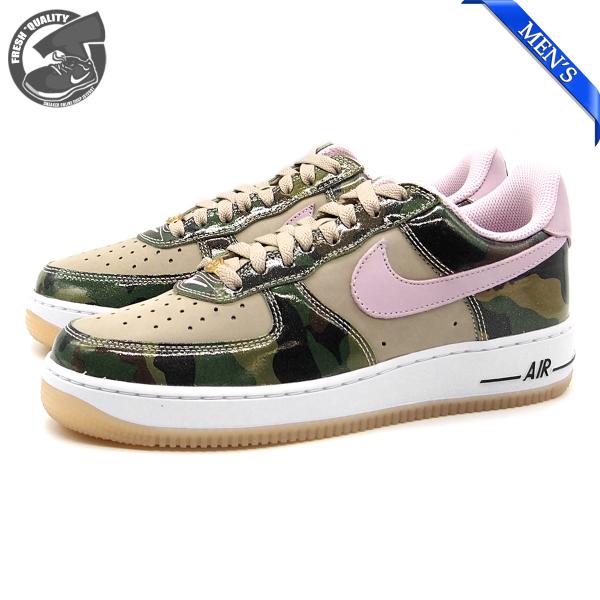 【並行輸入品】ナイキ エアフォース1 ロー レトロ  NIKE AIR FORCE 1 LOW RETRO DESERT KHAKI/PINK FOAM/BLACK/WHITE hq1967-200