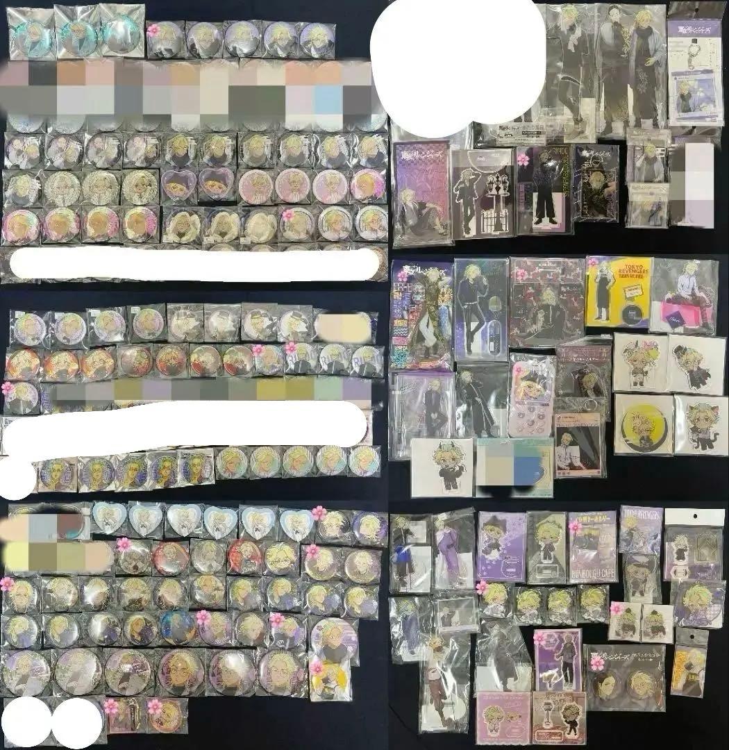 东京复仇者 灰谷龙胆 合集 徽章 亚克力立牌