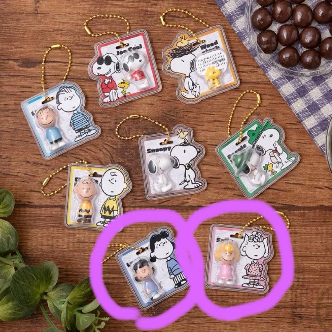 Brand New Unused FamilyMart Snoopy Package Charm Lucy Sally