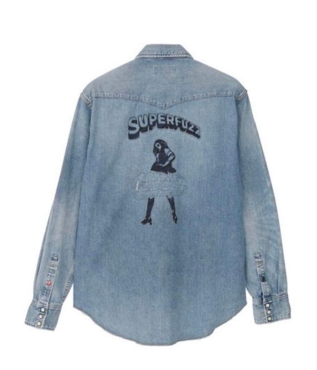 HYSTERIC GLAMOUR SUPERFUZZ 牛仔衬衫 S码