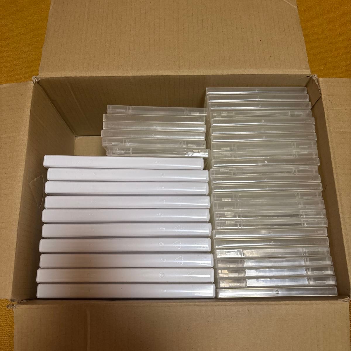 DVD CD 长款盒 白色10个,透明30个,整套出售