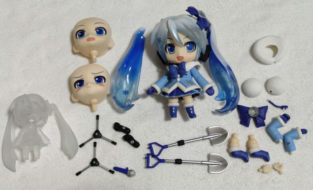 黏土人 雪未来 毛茸茸外套版 207 初音未来