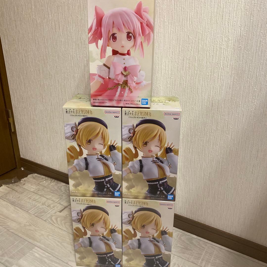 Theatrical Version Madoka Magica Figure 5-Piece Set