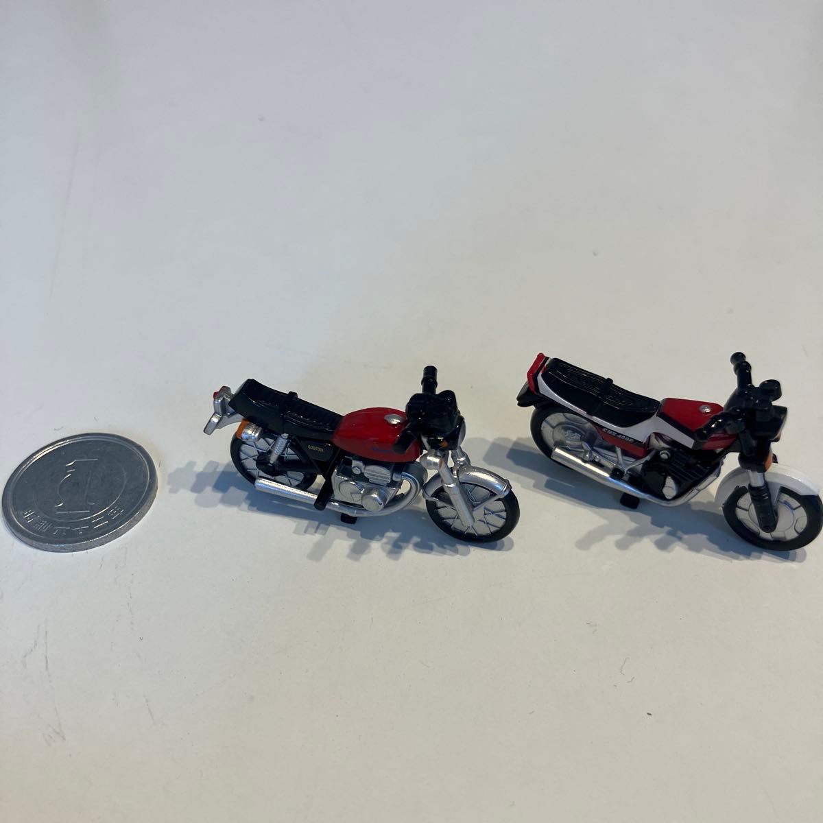 摩托车迷你人偶 2台套装 摩托车模型 CBX400