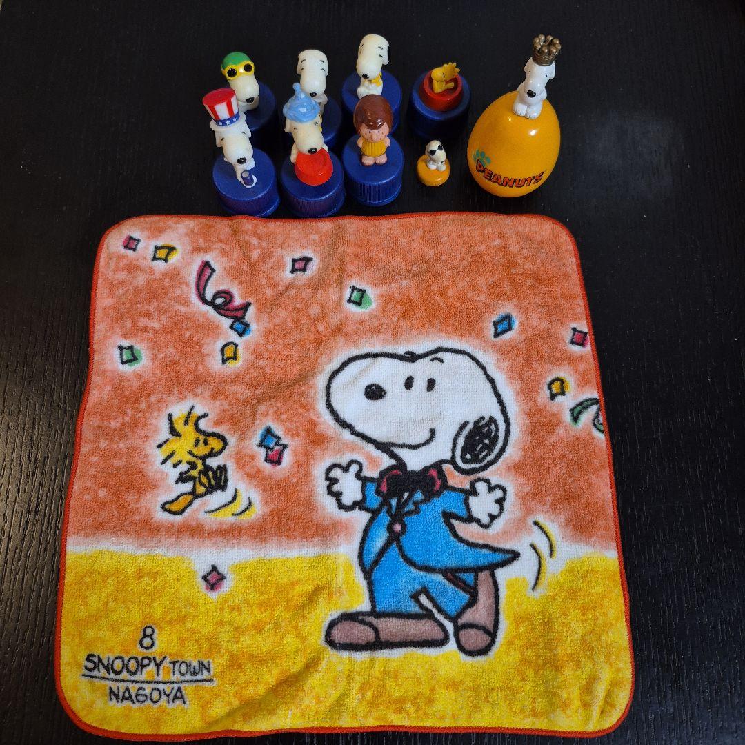 Snoopy Town Nagawa Limited Towel and Figure Set