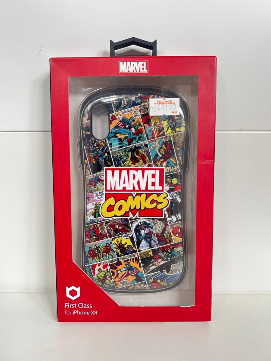 【新品】iFace First Class iPhone XR ケース MARVEL コミック柄