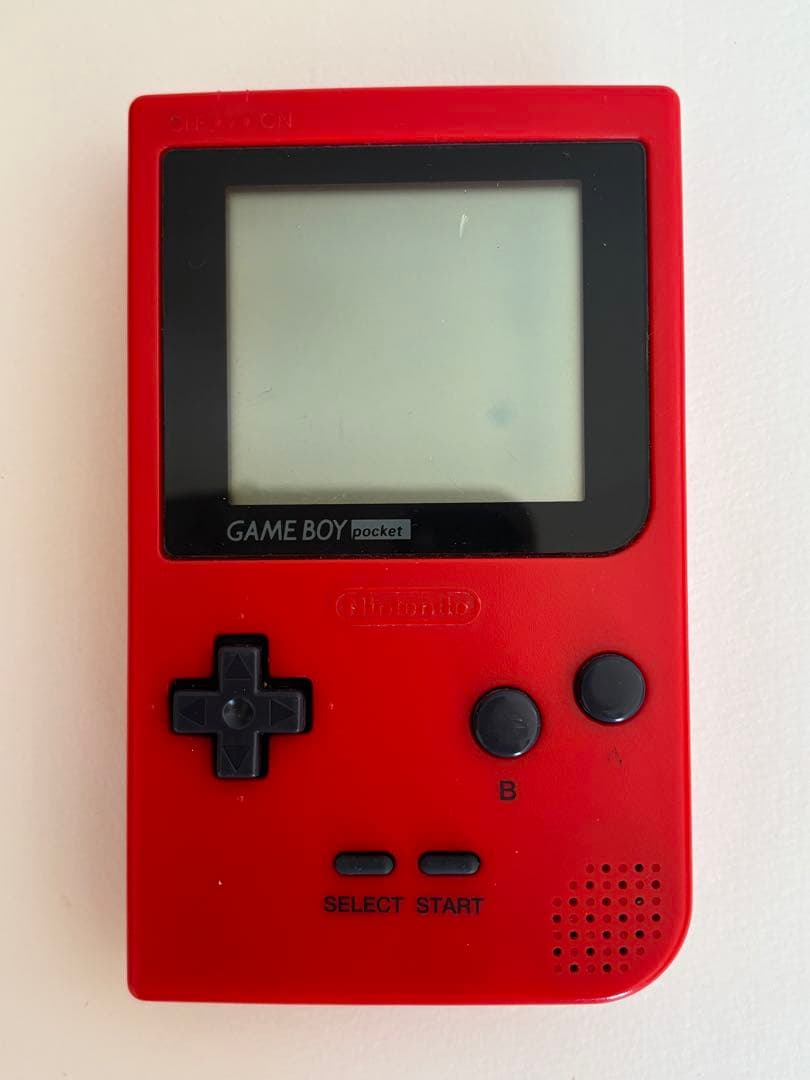 任天堂 便携式游戏机 Game Boy Pocket 红色 红色 废品 1996