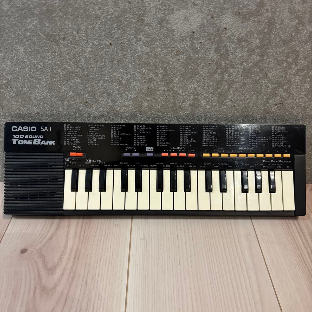 CASIO SA-1 100 SOUND TONE BANK主机100声音