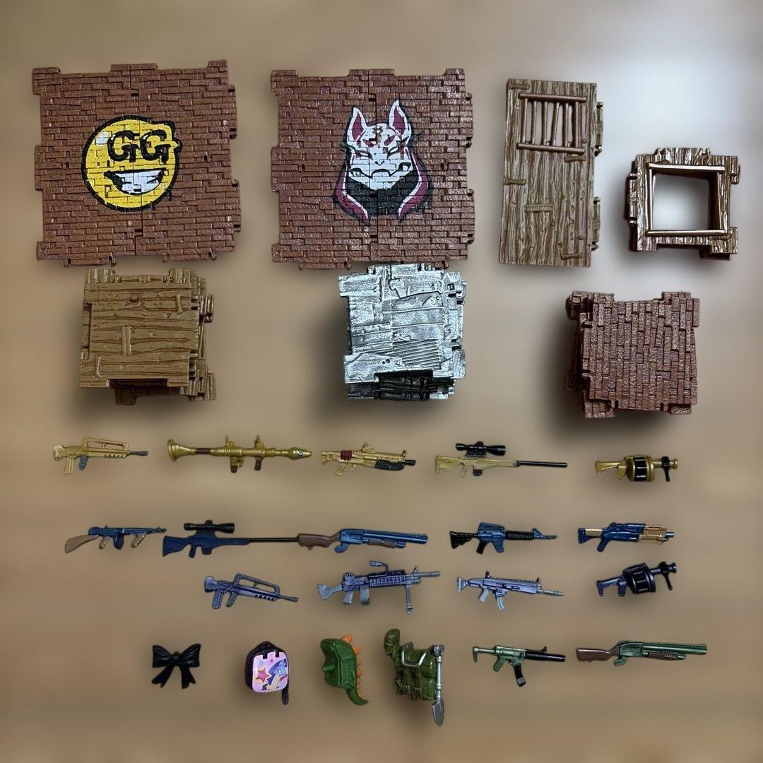 Fortnite Building Parts Weapon Accessory Set for Figures