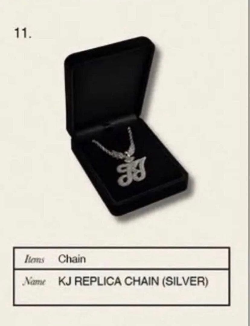 KJ REPLICA CHAIN项链