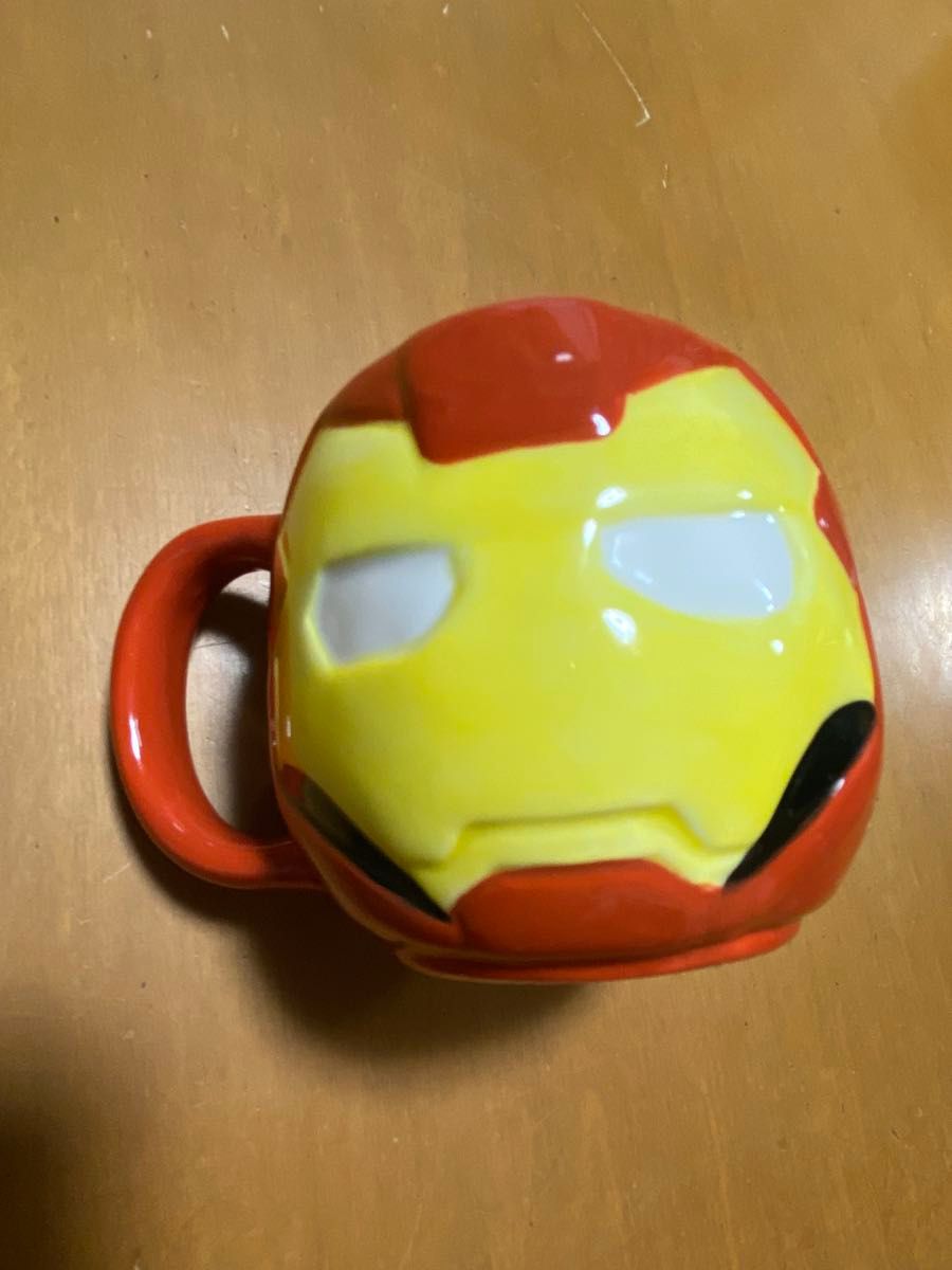 Iron Man Face Mug Marvel MARVEL Red Yellow
