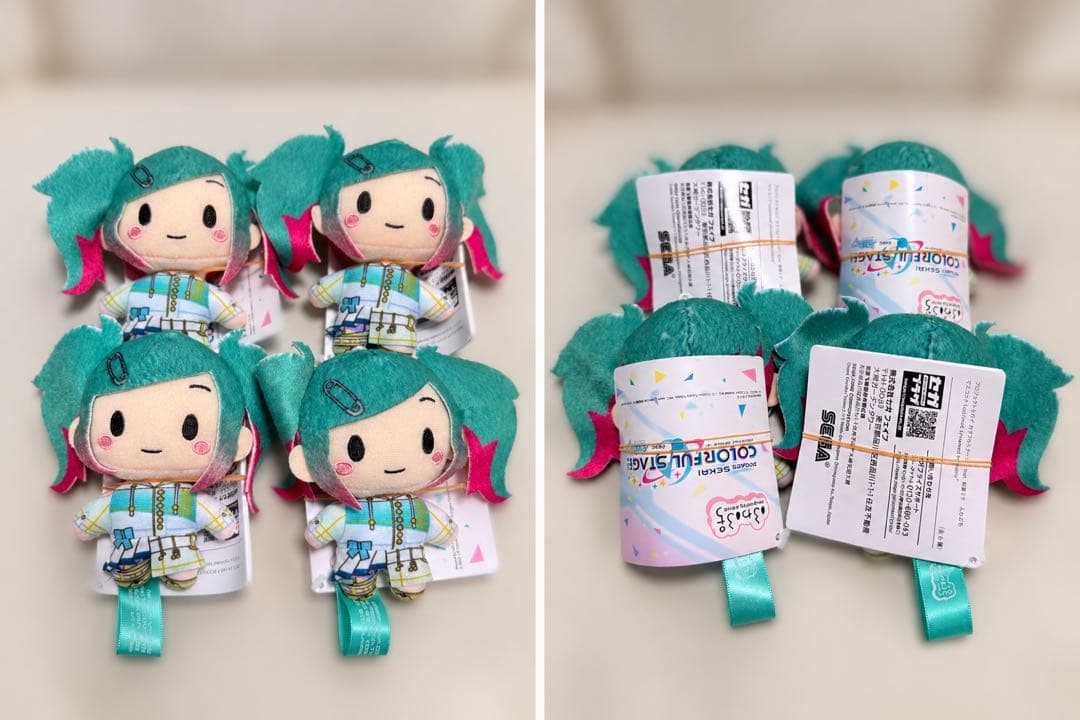 美品【普罗塞卡】软绵绵的吉祥物 ~ 初音未来4点套装 ~