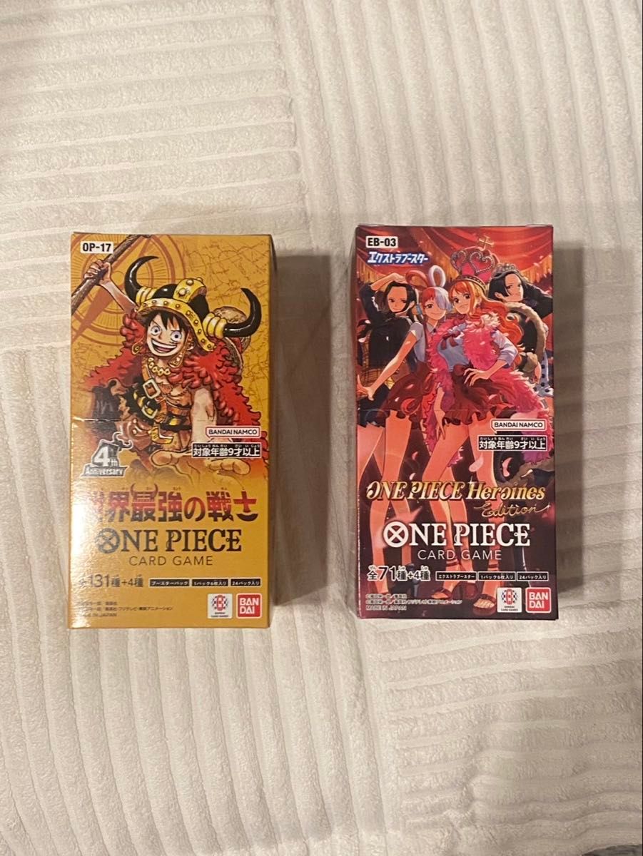 连衣裙卡游戏世界上最强的战士OP-17 & 额外助推器女主角版2BOX套装