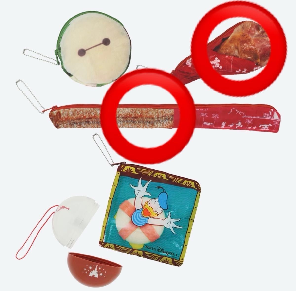 Tokyo Disney Sea Capsule Toy Park Food Pouch